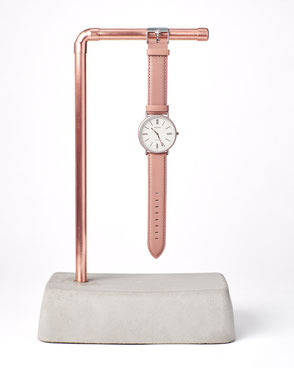 concrete watch holder