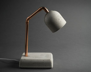 Beton Nachttischlampe Bedside Lamp, Betonlampen, Betonlampe